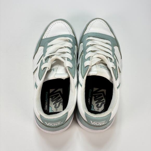 Vans Lowland ComfyCush Gray White Sneakers Skate Shoes Sneakers Women’s Size 6 - Picture 6 of 10